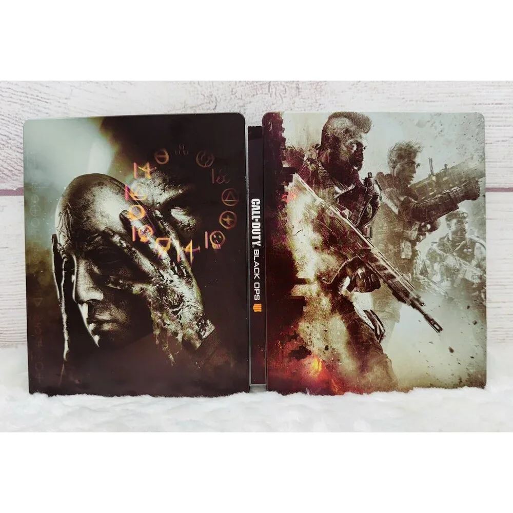 Call of Duty Black Ops 4 (Xbox One) Steelbook CASE - NO DISC - USED